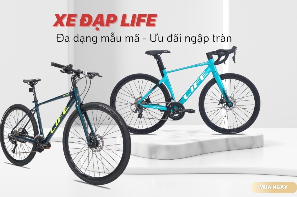 Xe đạp thể thao Life - Đa dạng mẫu mã