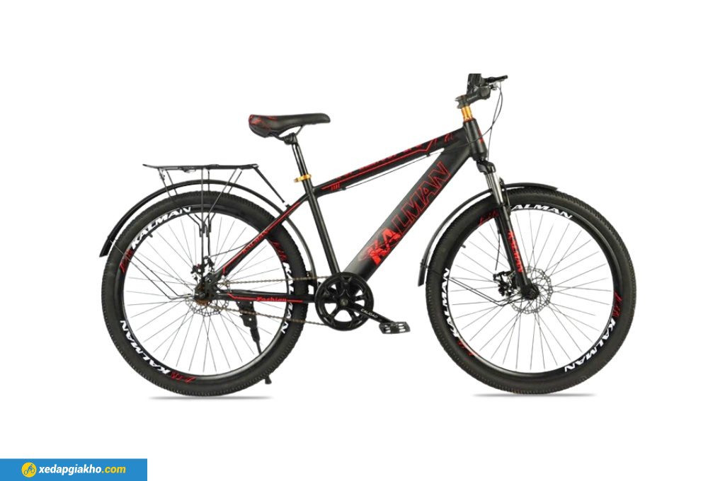 Xe đạp địa hình MTB Kalman 24 inch có bộ khung sườn chất liệu hợp kim thép