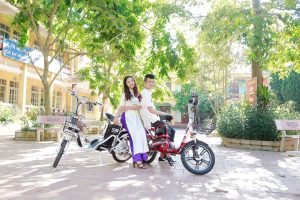 Xe đạp điện cho học sinh cấp 3 tiện lợi