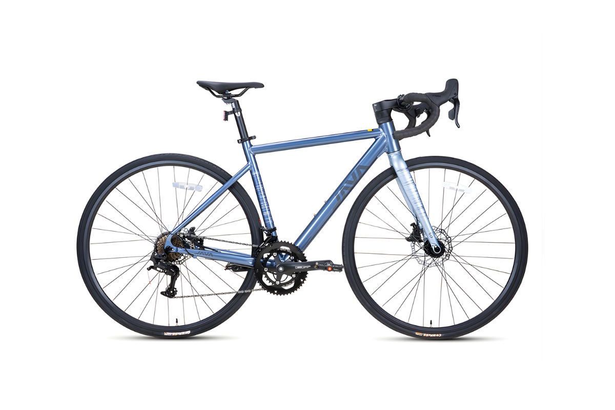 Xe đạp đua Rapida màu ghi