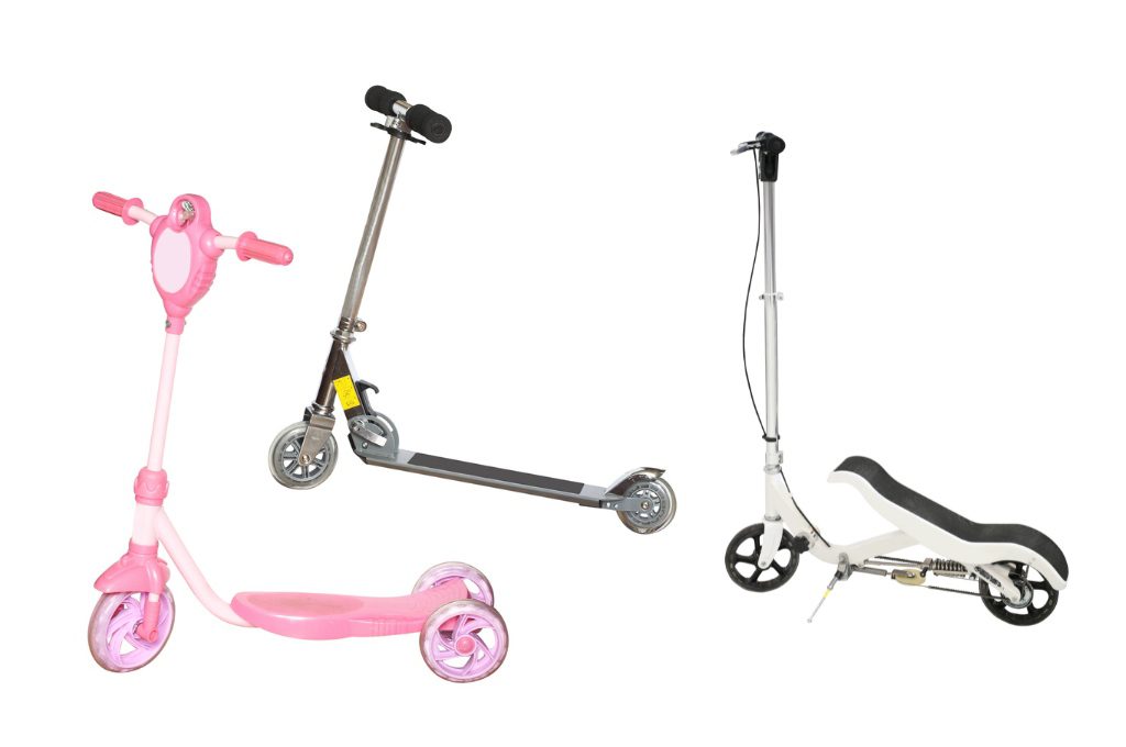 Xe scooter 2 bánh giúp bé vận động vui khỏe mỗi ngày