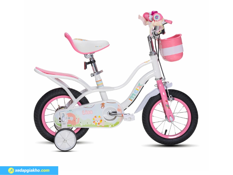 Khung Xe Đạp Trẻ Em Bé Gái Max Bike Lisa Chắc Chắn