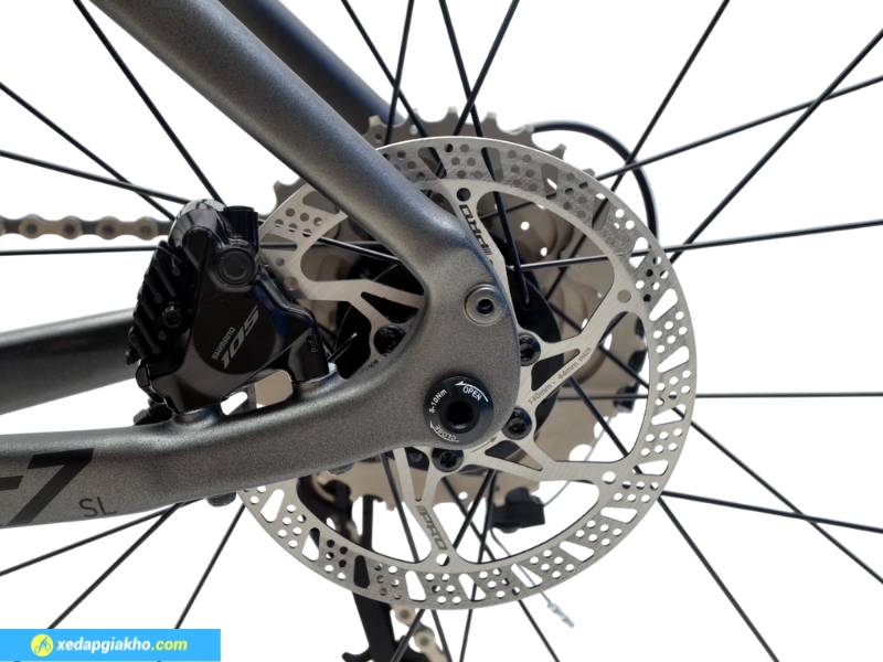 Phanh dĩa cơ sau SHIMANO 105 R7170 - Phanh đĩa dầu