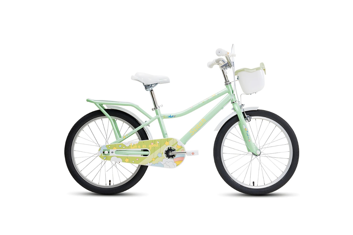 Xe Đạp Trẻ Em Bé Gái Stitch Rainbow 2 20 Inch