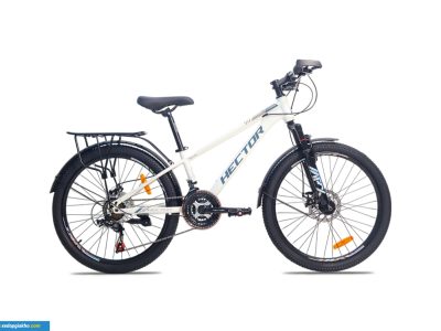 Xe Đạp Địa Hình MTB Hector Apollo 1 24 Inch - Trắng