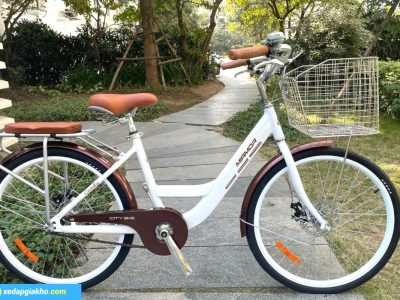 Xe Đạp Nữ Miamor Candy 24 Inch 5 Xe Đạp Nữ Miamor Candy 24 Inch Màu Trắng