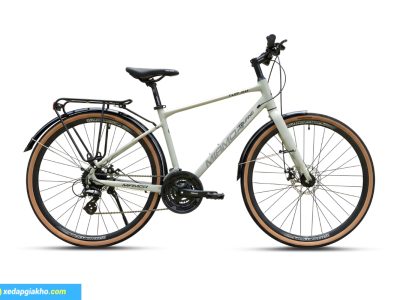 Xe Đạp Touring Miamor 700C Màu Xám Xi Măng