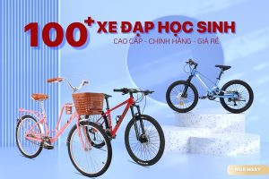Xe đạp học sinh sự lựa chọn hoàn hảo cho các bé