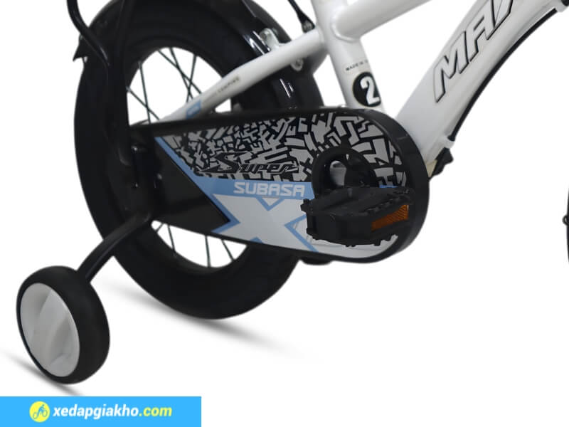 Xe Đạp Trẻ Em Bé Trai Max Bike Subasa 2 14 Inch 14 Bàn đạp giúp tăng độ bám chắc an toàn cho bé