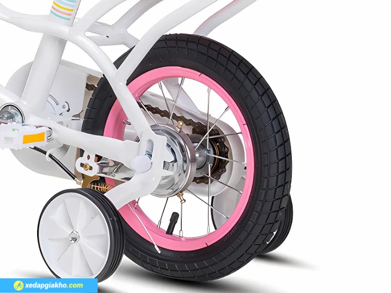 Bánh Phụ Xe Đạp Trẻ Em Bé Gái Max Bike Lisa 
