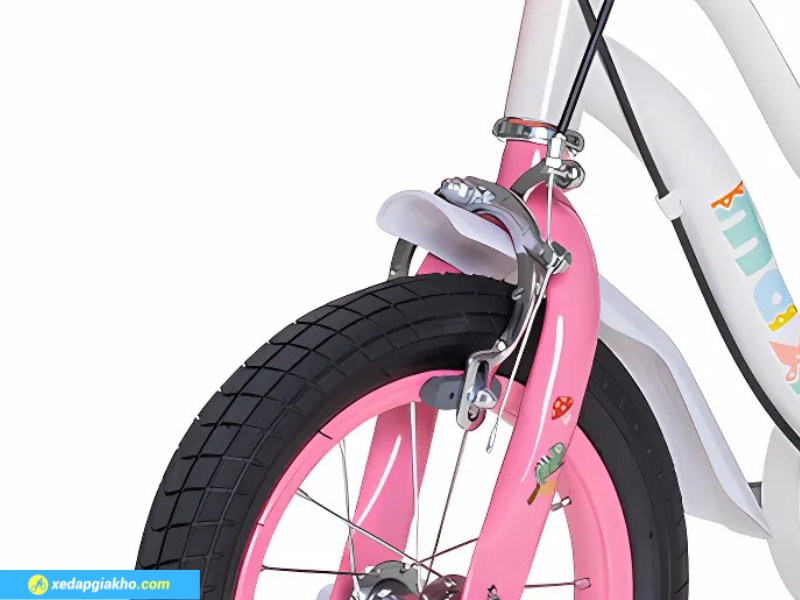 Phanh Trước Chữ U Xe Đạp Trẻ Em Bé Gái Max Bike Lisa