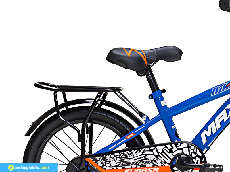 Xe Đạp Trẻ Em Bé Trai Max Bike Subasa 3 16 Inch 12 Thiết kế yên xe bằng da thể thao chắc chắn có baga tiện lợi