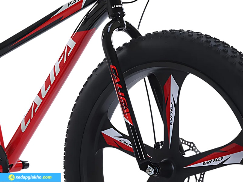 Xe Đạp Bánh Béo Califa FAT X3 26 Inch - Shimano 13 Bánh béo của xe đap, bản bự bám đường tốt ít lún