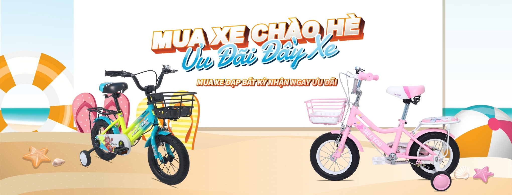 Mua xe trẻ em chào hè, đến là có quà