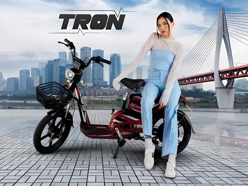 Xe đạp điện hiện đại, với thiết kế đa dạng