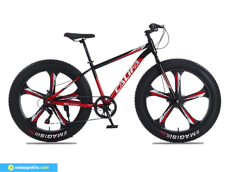 Xe Đạp Bánh Béo Califa FAT X3 26 Inch - Shimano 10 Khung xe đạp Califa Fat X3 to, bền, chắc chắn