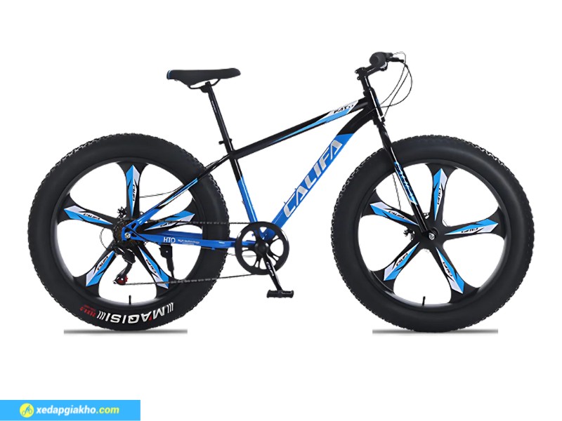 Xe Đạp Bánh Béo Califa FAT X3 26 Inch - Shimano 11 Phuộc xe đạp Califa Fat X3 bằng thép chịu lực tốt