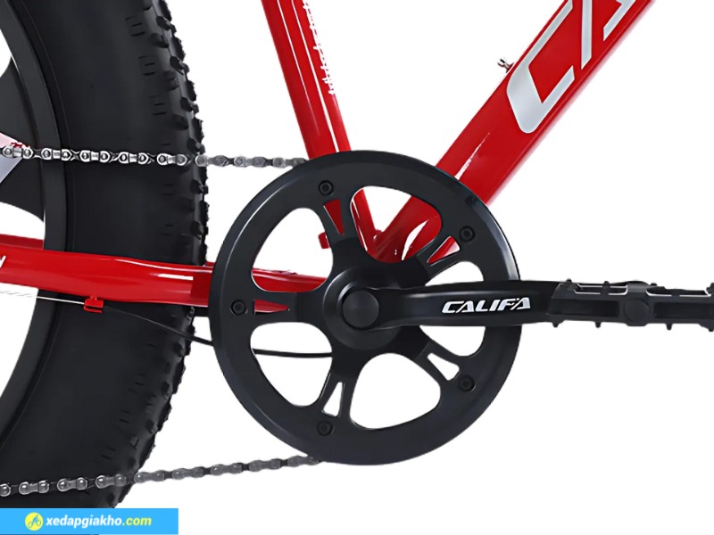 Xe Đạp Bánh Béo Califa FAT X3 26 Inch - Shimano 14 Bộ chuyển động xe đạp Califa Fat X3 đơn giản nhưng mạnh mẽ