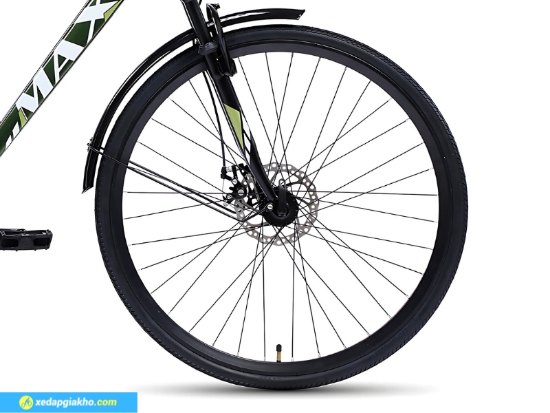 Xe Touring Max Bike Star 2 - Khung Nhôm, Shimano Tourney 11 Lốp xe 700x32c bám đường tốt, di chuyển thoải mái