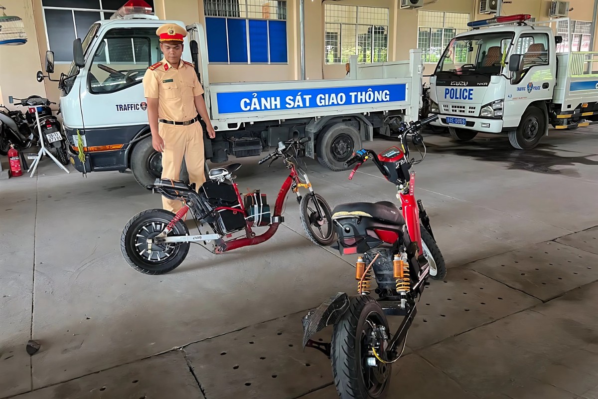 Học Sinh Tiền Giang Chi Đến 30 Triệu Để Có Xe Đạp Điện Độ Chạy 100km/h 4 Biện pháp thu giữ xe độ của cơ quan công an