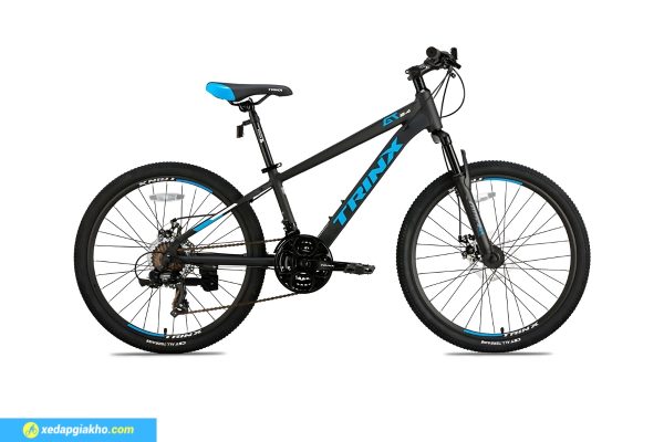 Den Xanh Duong Xe Dap Dia Hinh MTB Trinx GT24 24 Inch Khung Nhom