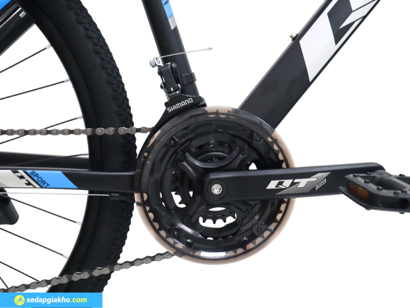 Xe Đạp Địa Hình MTB QT Bike QT360 26 Inch- Khung Nhôm 10 Đùi đĩa Shimano Tourney chuyển số mượt khi được chỉnh đúng cách