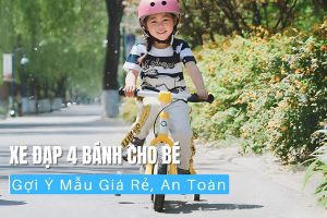 Gợi Ý Mẫu Xe Đạp 4 Bánh Cho Bé Giá Rẻ, An Toàn