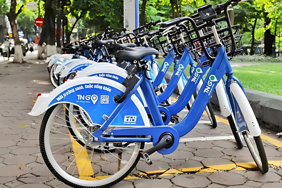 Chưa Đến 1% Người Việt Đi Xe Đạp Và Đi Bộ Thường Xuyên 2 Hiện trạng vắng người tại bãi xe đạp công cộng