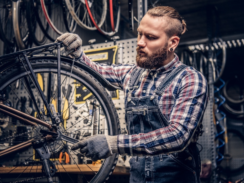 Lắp ráp xe đạp chắc chắn tránh gây sự cố