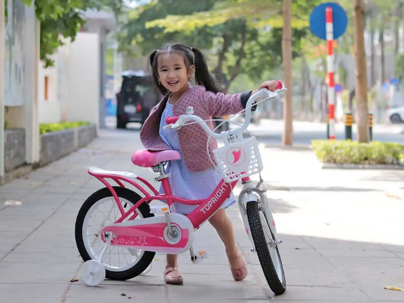 Xe Đạp 4 Bánh Cực Đẹp Cho Bé – Giá Chỉ Từ 990.000đ 10 Xe đạp 4 bánh cực đẹp cho bé