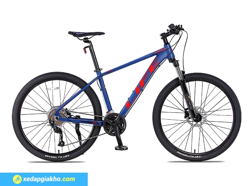 Săn Xe Đạp Giảm Giá: Giá Rẻ, Nhiều Mẫu Xả Kho 8 Xe đạp địa hình MTB LIFE VIC5 màu xanh dương đỏ đầy cá tính