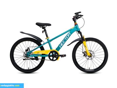 Xe Đạp Địa Hình Trẻ Em Hector Ares 3 22 Inch màu xanh
