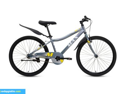 Xe Đạp Thể Thao Max Bike Chubby 3 xám xi măng