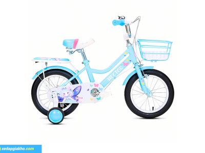 Xe Đạp Trẻ Em Bé Gái Hector Luna 14 Inch Màu Xanh Dương