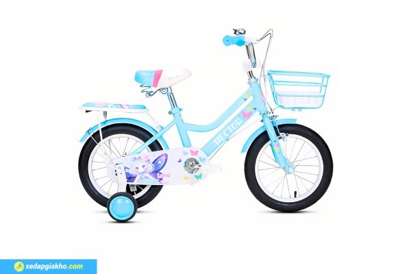 Xe Đạp Trẻ Em Bé Gái Hector Luna 14 Inch Màu Xanh Dương