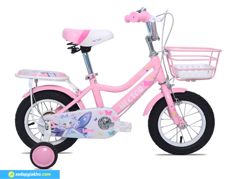 Xe Đạp 4 Bánh Cực Đẹp Cho Bé – Giá Chỉ Từ 990.000đ 6 Xe đạp 4 bánh cực đẹp cho bé gái