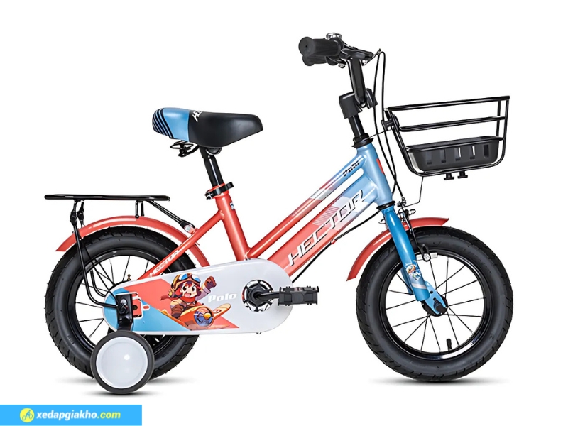 Xe Đạp 4 Bánh Cực Đẹp Cho Bé – Giá Chỉ Từ 990.000đ 5 Xe đạp Hector cho bé trai
