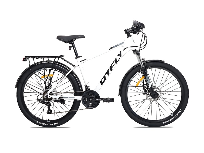 Xe đạp địa hình dtfly k-650 khung nhôm nhẹ, bền bỉ