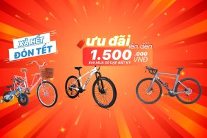 Xe đạp giảm giá xả kho, nhiều mẫu mã lựa chọn