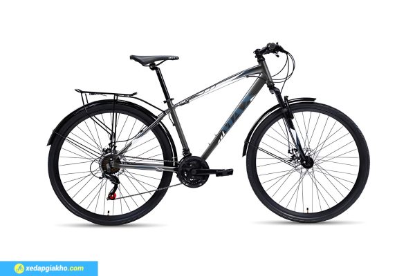 Xe đạp touring Max Bix Star 2 Màu Ghi