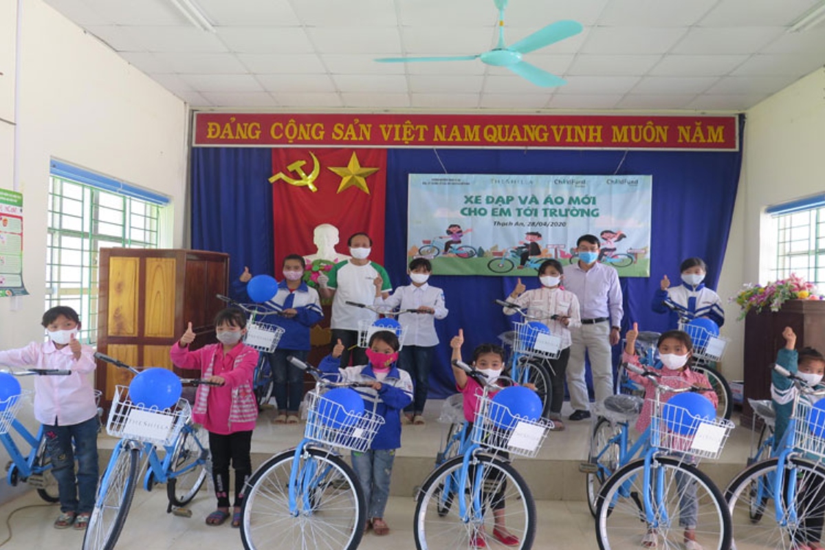 Xe đạp từ thiện cho trẻ em hoàn cảnh khó khăn
