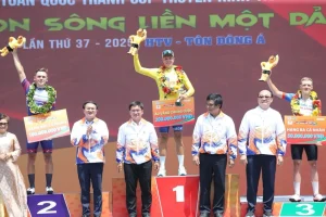 Mikhail Fokin giành áo vàng chung kết xe đạp đua, đứng hạng nhất năm 2025 toàn giải thưởng