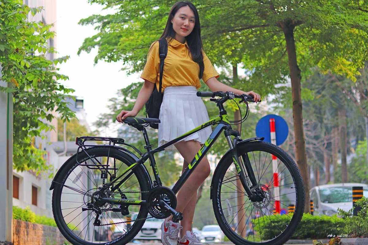 Xe đạp với chất liệu khung vừa chắc chắn phải vừa gọn nhẹ