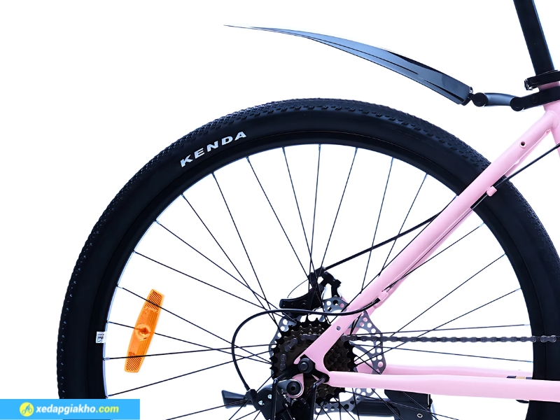 Xe Đạp Thể Thao Thống Nhất MS 27.5 Inch 11 Lốp Kenda 27.5×1.75 có gai nhỏ giúp vận hành êm ái