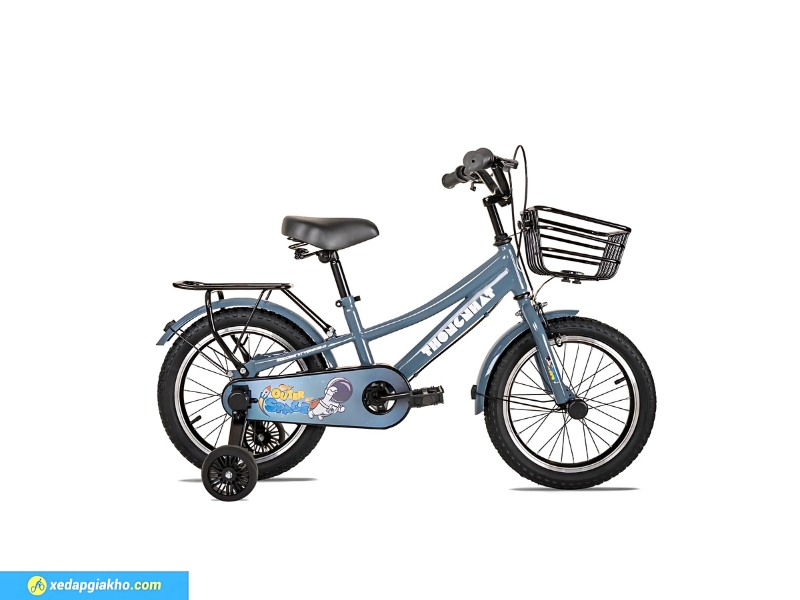 Xe Đạp Trẻ Em Bé Trai Thống Nhất Space Boy 12 Inch 9 Bánh xe chất liệu bám đường tốt