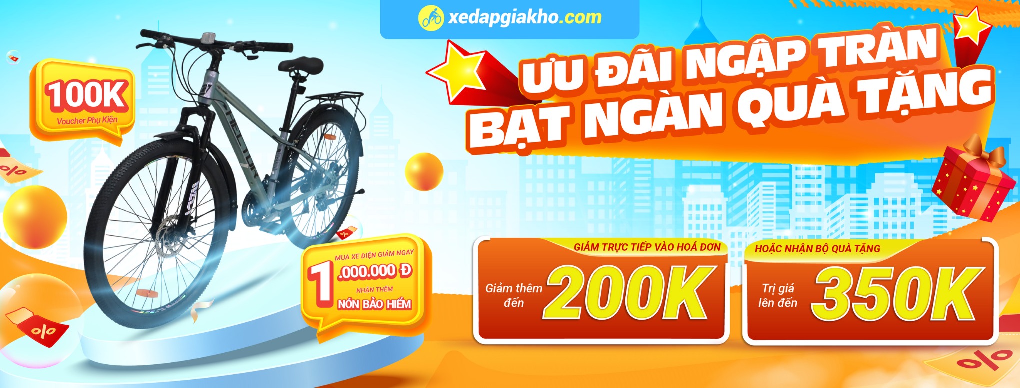Banner Ưu đãi ngập tràn - Bạt ngàn quà tặng