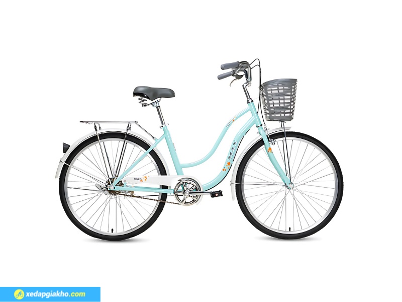 Xe Đạp Nữ Max Bike Mindy 3 26 Inch 7 Bộ truyền động đơn giản dễ làm quen xe