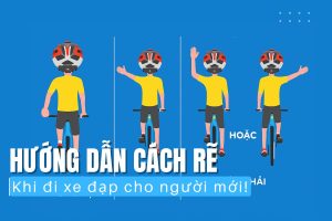 Cách rẽ trái khi đi đạp xe đúng luật