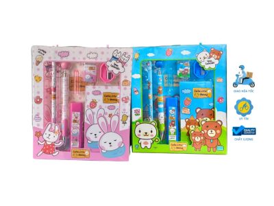 Hộp Dụng Cụ Học Tập 8 món