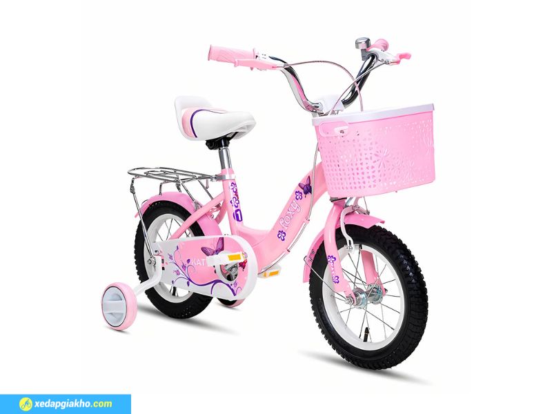 Xe Đạp Trẻ Em Bé Gái Foxy Katy 1 12 Inch 11 Khung xe chắc chắn, bền bỉ
